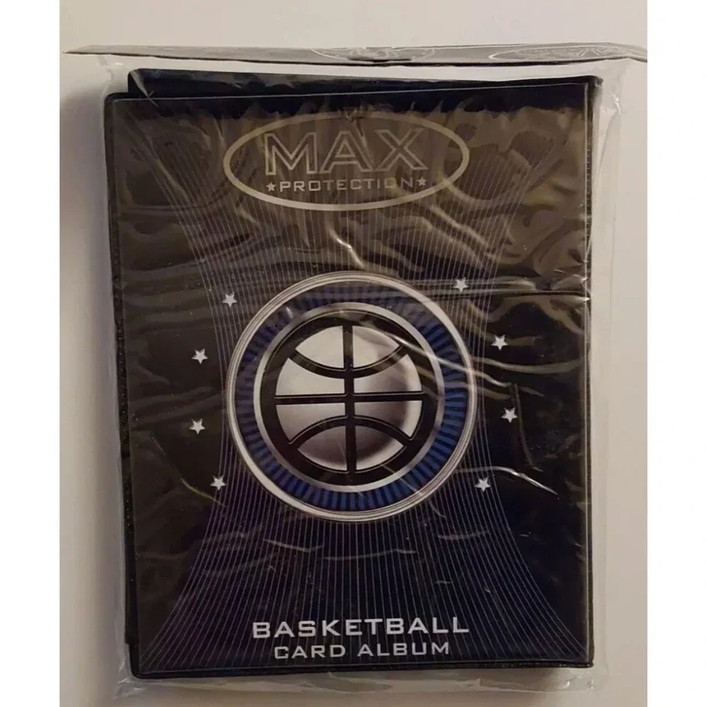 Max Protection Basketball Card Album 4 Pocket‎ Portfolio Card Protection Binder